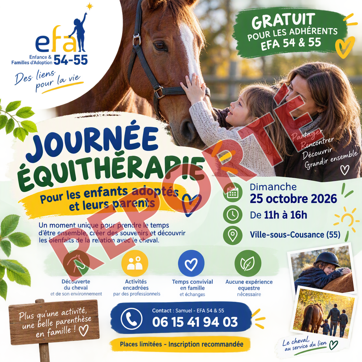 equitherapie 25.10.2026 reporte